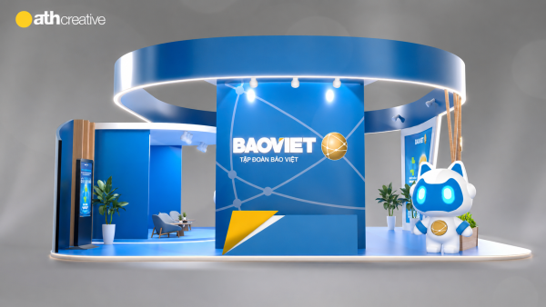 THIẾT KẾ BOOTH TRIỂN LÃM BẢO VIỆT